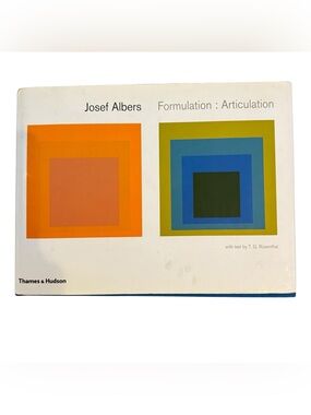 Formulation: Articulation Art Book by Josef Albers, Thames & Hudson